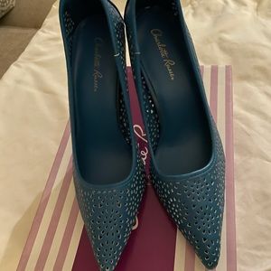 Charlotte Russe Teal Heel